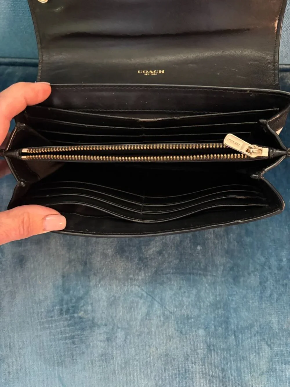 Coach "Swagger" Wallet in Python - Picture 4 of 8